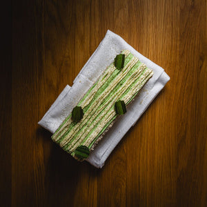 Pandan & Coconut Loaf Cake