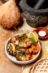 Lankan Style Devilled Prawn Feast for Two